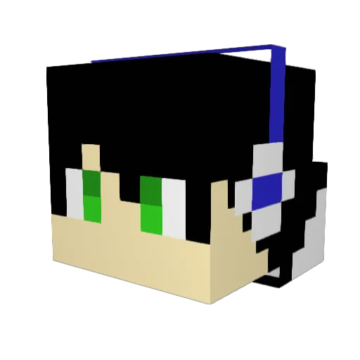 owatan0523 Minecraft avatar head, 3D render