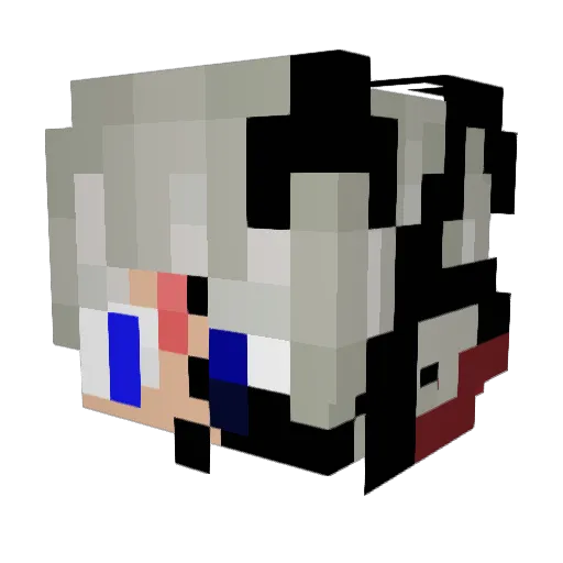 owen_crow3 Minecraft avatar head, 3D render