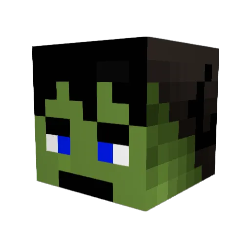 owendaw Minecraft avatar head, 3D render