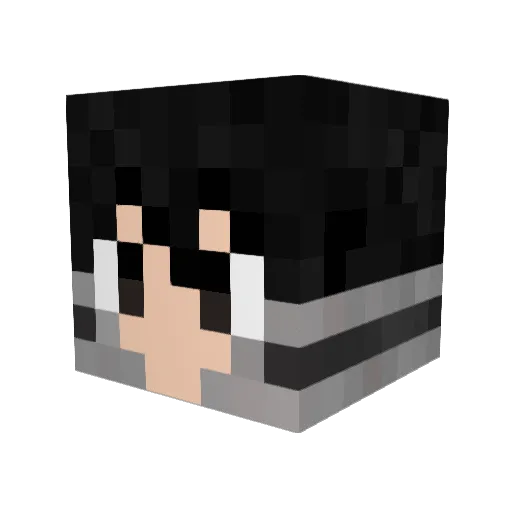 owendb Minecraft avatar head, 3D render