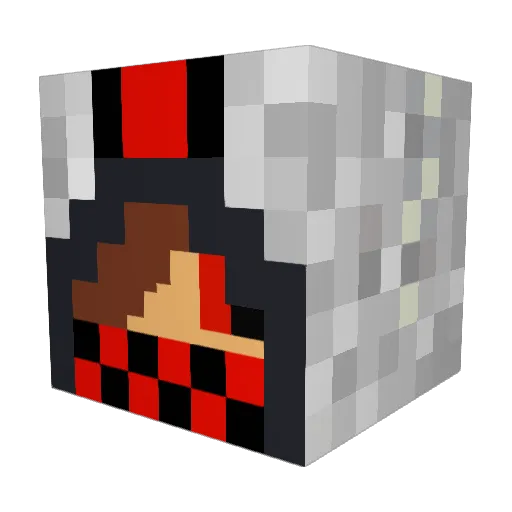 owenissan Minecraft avatar head, 3D render