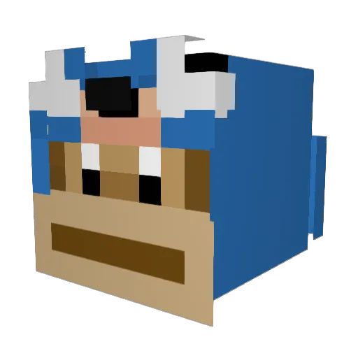 owenjenkinss Minecraft avatar head, 3D render