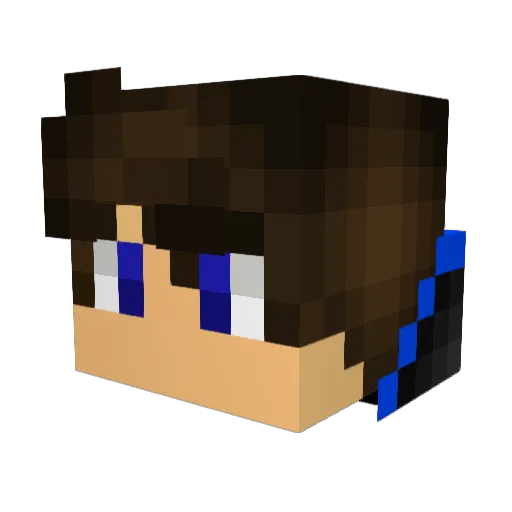 owenpike Minecraft avatar head, 3D render