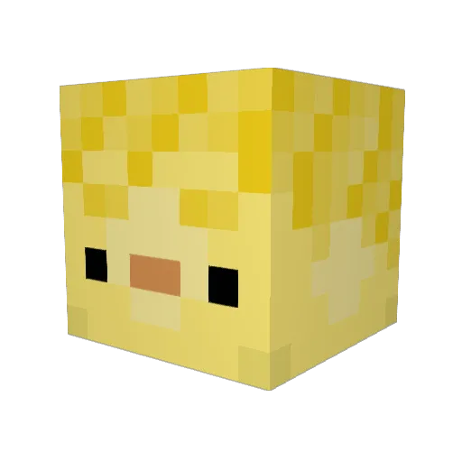 owensestan Minecraft avatar head, 3D render
