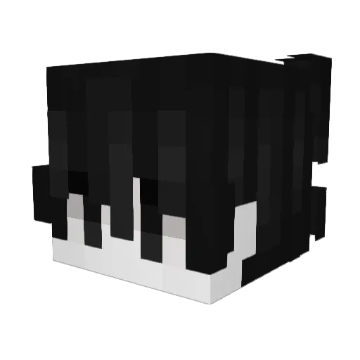 owka_057 Minecraft avatar head, 3D render