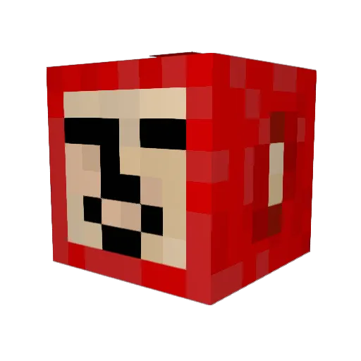 owl1575 Minecraft avatar head, 3D render