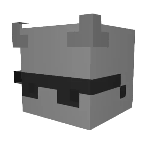 owl1653 Minecraft avatar head, 3D render