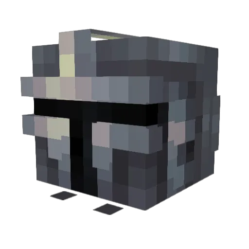 owl_eyex Minecraft avatar head, 3D render