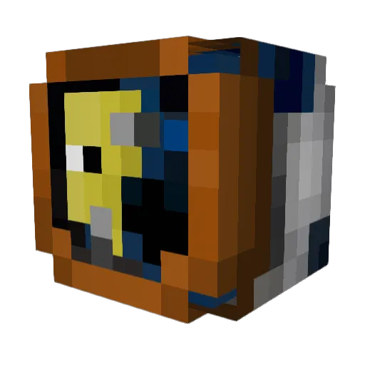 owlkingblaze Minecraft avatar head, 3D render