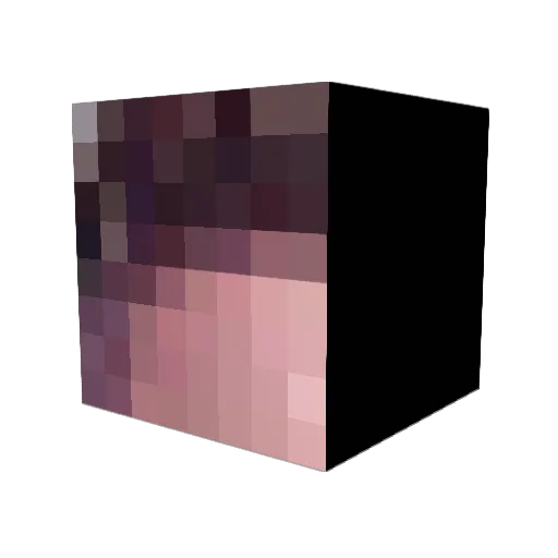 owlmessenger Minecraft avatar head, 3D render
