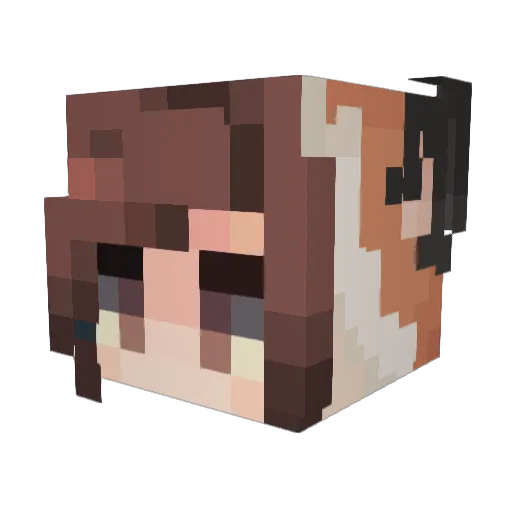 owlsight00 Minecraft avatar head, 3D render