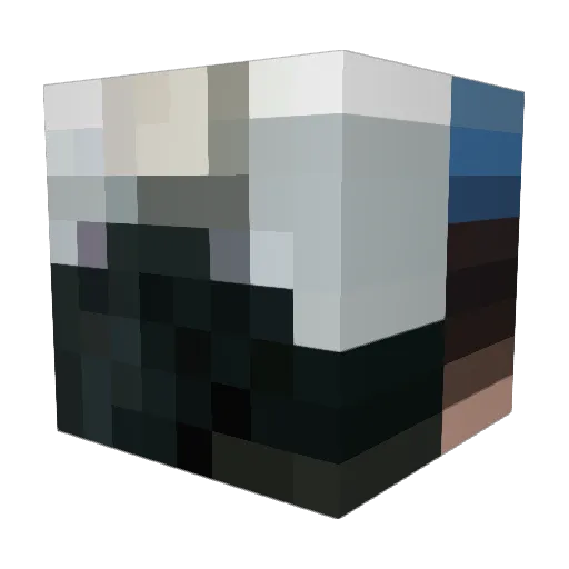 owlymoley Minecraft avatar head, 3D render