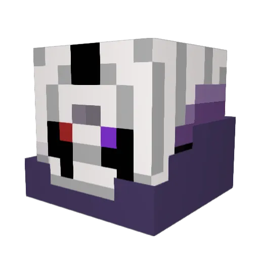 ownbigspoon Minecraft avatar head, 3D render