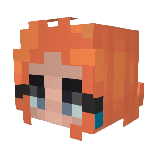 owoizzy Minecraft avatar head, 3D render