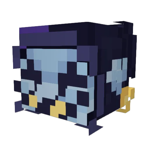 owomandias Minecraft avatar head, 3D render