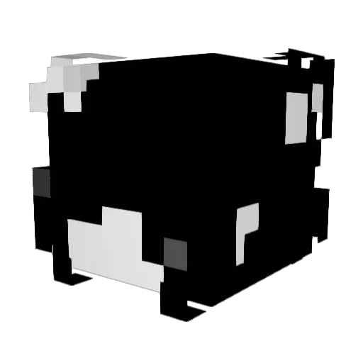owpe Minecraft avatar head, 3D render