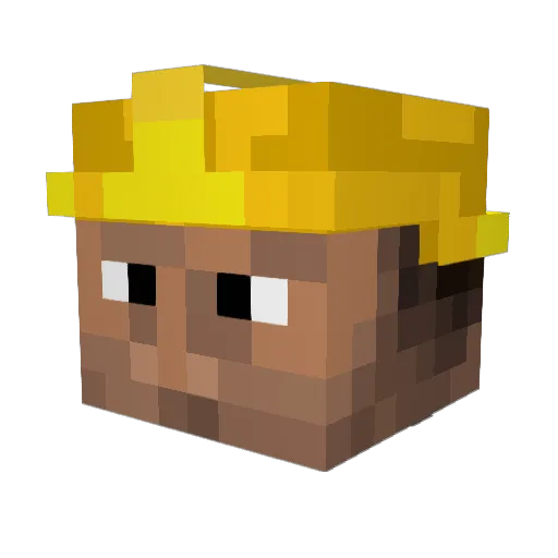 owwmyleg Minecraft avatar head, 3D render