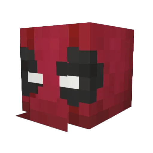 oxford81 Minecraft avatar head, 3D render