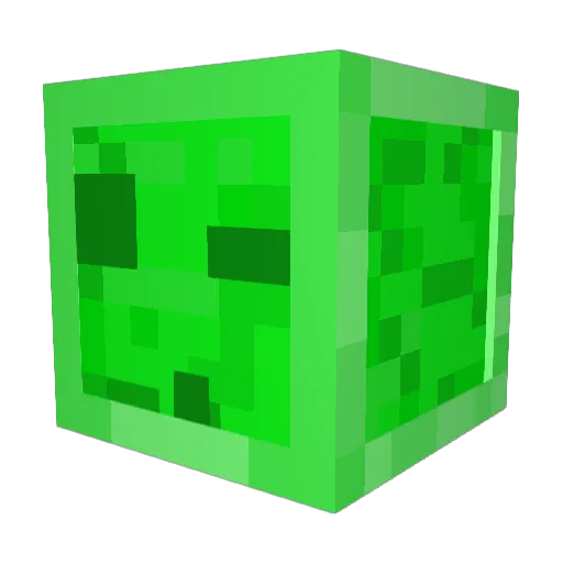 oxilin Minecraft avatar head, 3D render