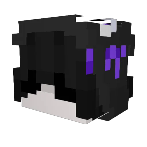 oxydere Minecraft avatar head, 3D render