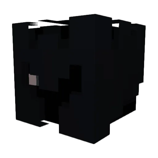 oxylvr Minecraft avatar head, 3D render