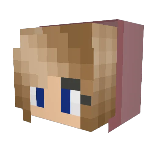 oyaisboss14 Minecraft avatar head, 3D render