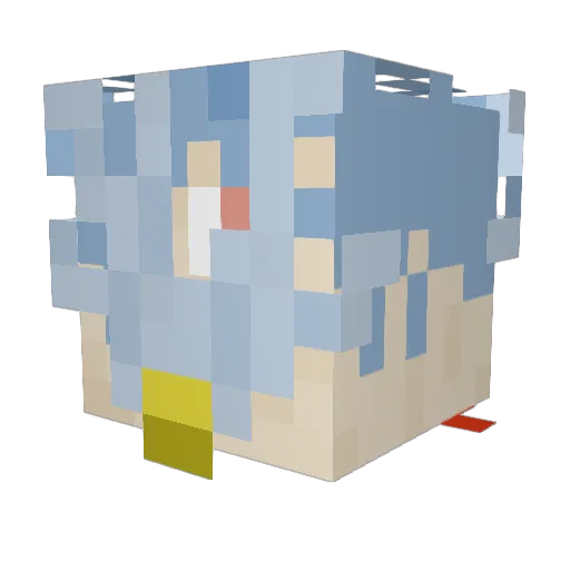 oyveygoy7 Minecraft avatar head, 3D render