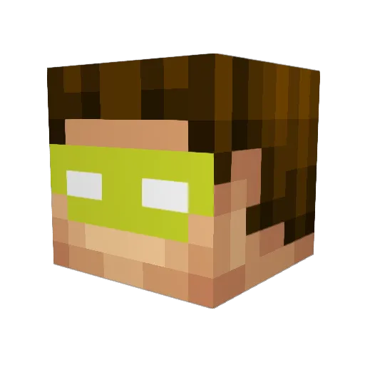 ozanleon123 Minecraft avatar head, 3D render