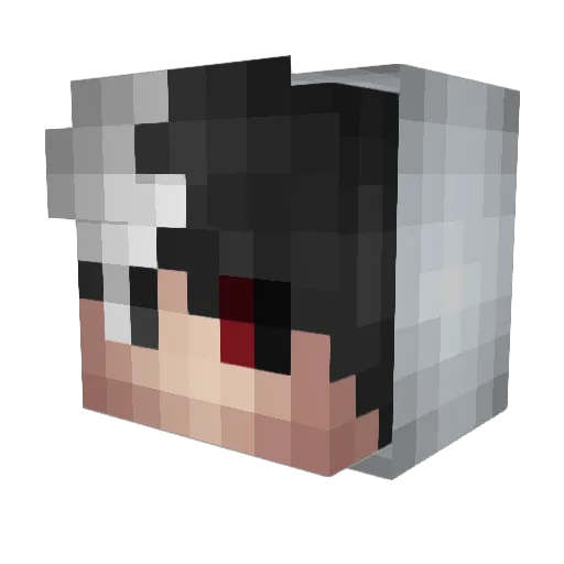 ozgurali Minecraft avatar head, 3D render