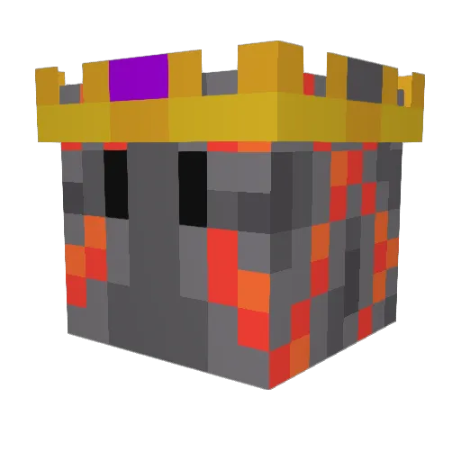 ozhan_EXE Minecraft avatar head, 3D render