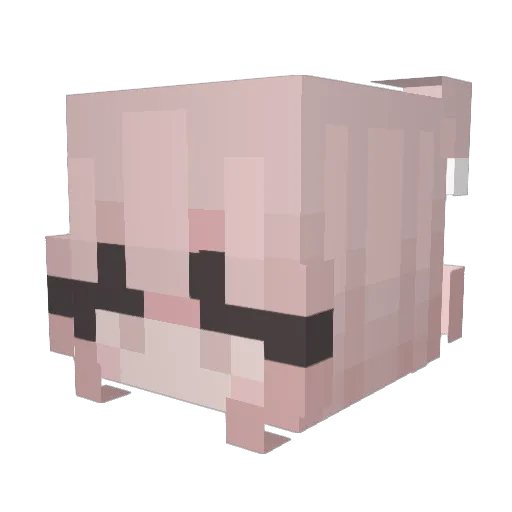 ozkantar Minecraft avatar head, 3D render