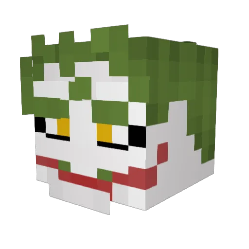 ozm_ Minecraft avatar head, 3D render
