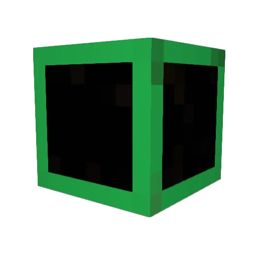 ozomalli Minecraft avatar head, 3D render