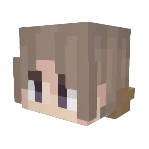 Minecraft-Avatar von ozrd: Kopf als 3D-Render