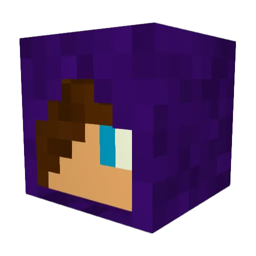 p00pyd00py Minecraft avatar head, 3D render
