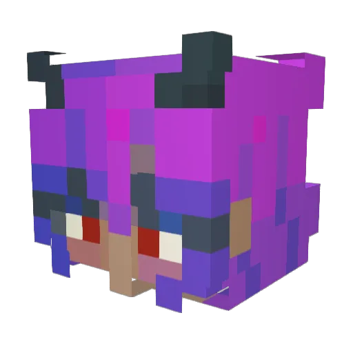 p1ggeth Minecraft avatar head, 3D render