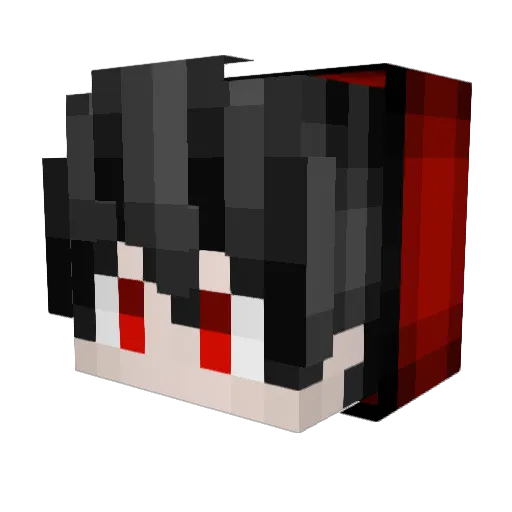 p1ng0man Minecraft avatar head, 3D render