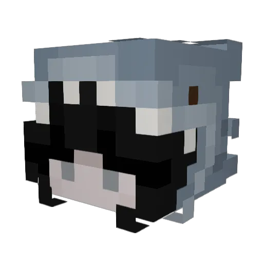 p33nnation Minecraft avatar head, 3D render