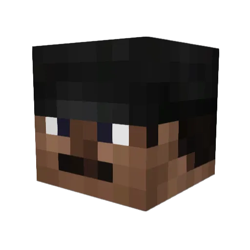 p3ivotalInopera Minecraft avatar head, 3D render
