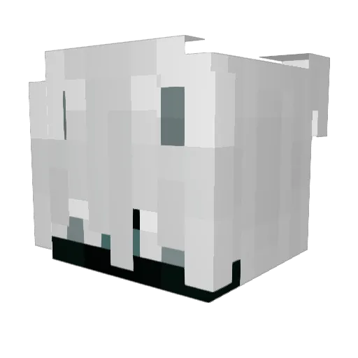 p4l_luka Minecraft avatar head, 3D render