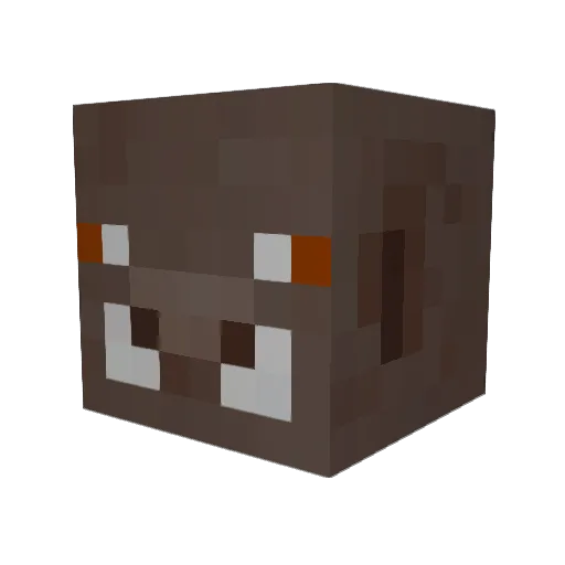pElusiveq Minecraft avatar head, 3D render
