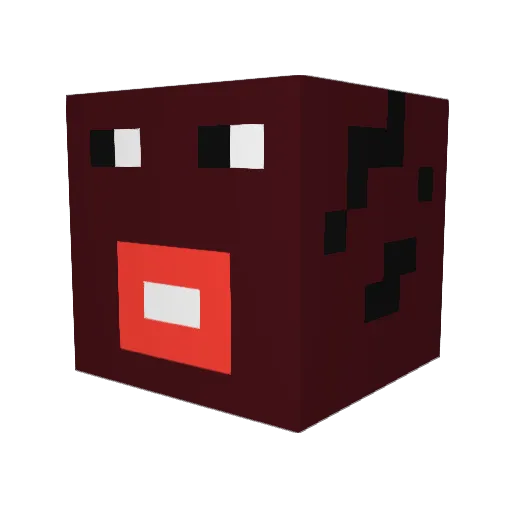 pEtryk2137_ Minecraft avatar head, 3D render