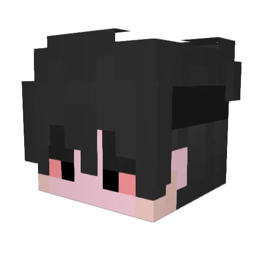 pHookah Minecraft avatar head, 3D render