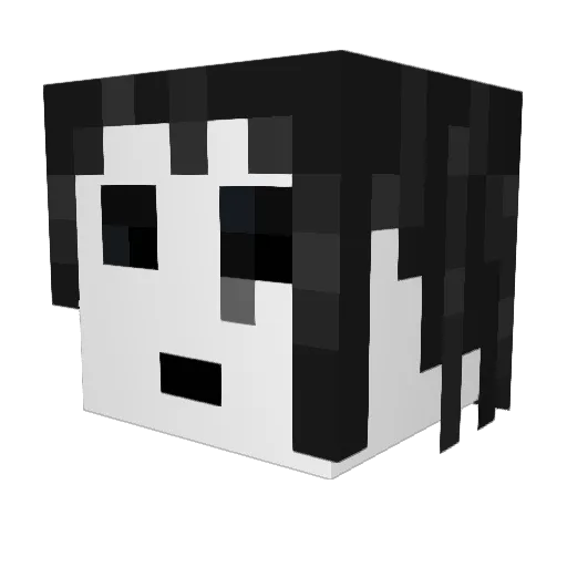 pHotonics_7741 Minecraft avatar head, 3D render