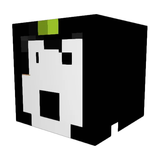 pLEOnasme_ Minecraft avatar head, 3D render
