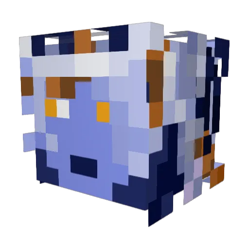 pTrinitySoul Minecraft avatar head, 3D render