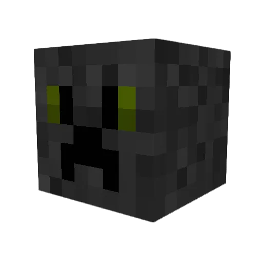 pTxii Minecraft avatar head, 3D render