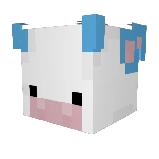p_jun_y Minecraft avatar head, 3D render