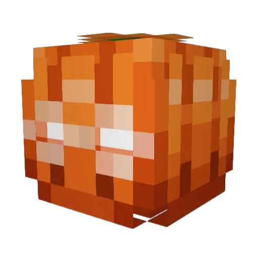 p_y_x Minecraft avatar head, 3D render