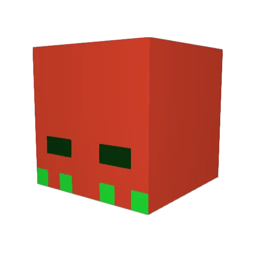 pa_jon Minecraft avatar head, 3D render